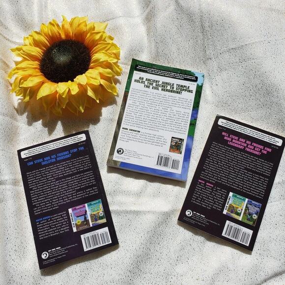 An unofficial gamers adventure set of 3 Minecraft books ages 7+ - Picture 2 of 12